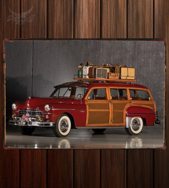 Металлическая табличка Dodge Coronet Station Wagon Металлическая табличка Dodge Coronet Station Wagon